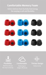 Eartip JCALLY MEMORY FOAM | Màu Đen - Ảnh 2