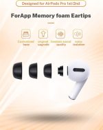 EarTip KBEAR MEMORY FOAM AIRPOD PRO | 1 Hộp 3 Cặp - Ảnh 3