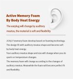 Eartip JCALLY MEMORY FOAM | Màu Đen - Ảnh 3