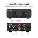 Bộ khuếch đại âm thanh, nhãn hiệu: Fosi Audio, model: V3, màu đen, kích thước 11*17*4cm, nsx: Shenzhen Foresight Technology Co., Ltd, mới 100% - Ảnh 2