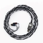 Dây cáp tai nghe,bằng lõi đồng,cách điện nhựa PVC,có đầu nối,ĐK mỗi lõi 0.05mm (16 lõi),điện áp 0.3-2V,dài 1.2m,model MOONDROP FreeDSP Pro,không hiệu,nsx:CHENGDU SHUIYUEYU TECHNOLOGY CO.LTD,mới 100% - Ảnh 2
