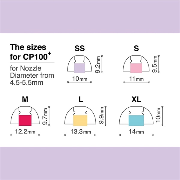 kiotviet_853b61b67eb3cfd653fe58b39dbdf416 EarTip SPINFIT CP100 PLUS - Ảnh 3