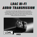 Tai nghe không dây loại không có khung chụp qua đầu, có micro, hiệu: MOONDROP, model: SPACE TRAVEL 2 ULTRA, màu đen, dải tần: 20Hz-20kHz, NSX: CHENGDU SHUIYUEYU TECHNOLOGY CO.,LTD, mới 100% - Ảnh 4