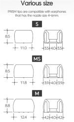 EarTip DIVINUS PRISM WIDE BORE - Ảnh 2