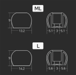 EarTip DIVINUS VELVET | 1 Hộp 5 Size - Ảnh 5