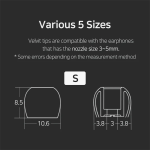 EarTip DIVINUS VELVET | 1 Hộp 5 Size - Ảnh 3