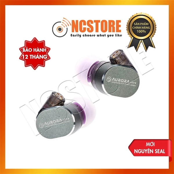 Tai nghe có dây, không có khung chụp qua đầu, không có micro, nhãn hiệu: ROSESELSA, model: AURORA ULTRA, tần số 20Hz-20kHz, dây dài 1.2m, nsx: CHENGDU ROSE TECHNICS CO., LTD, mới 100%