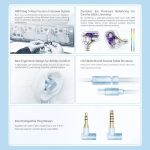 Tai nghe có dây loại không có khung chụp qua đầu, không micro, hiệu: TANCHJIM , model: SODA ,dải tần:2Hz-40kHz,màu xanh,loại đầu cắm 3.5mm,dài 1.2m.NSX:NANNING HEAVY HAMMER TECHNOLOGY CO.,LTD,mới 100% - Ảnh 4