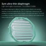 Tai nghe có dây loại có khung chụp qua đầu, không micro, hiệu: FIIO, model: JT7, các màu, dải tần: 7Hz40kHz, NSX: DONGGUAN YUANZE ACOUSTICS TECHNOLOGY CO., LTD, mới 100% - Ảnh 5