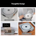 Đầu Đĩa CD FOSI MERAK CD PLAYER | Chipset SC6137D + CS43131 + 2 × TPA6120 | Portable HiFi CD Player for Desktop - Ảnh 5