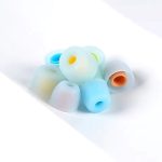 Nút cao su tai nghe, kt(13×8×1 cm(+/-10%), chất liệu cao su silicone(lưu hóa,không xốp), dùng cho tai nghe có dây, model R04, hiệu NICEHCK,NSX: SHENZHEN HUACHUANG KEXIN ELECTRONIC TECHNOLOGY .mới 100%. - Ảnh 2