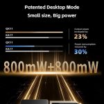 Portable DAC/AMP FIIO QX11 | Chip DAC 2 x ESS ES9069Q | Type C | Cáp chuyển đổi âm thanh | Dongle - Ảnh 2